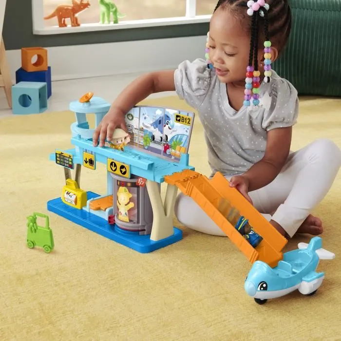 Fisher-Price-Little People-Aventures à l’Aéroport-Coffret HTJ26-5
