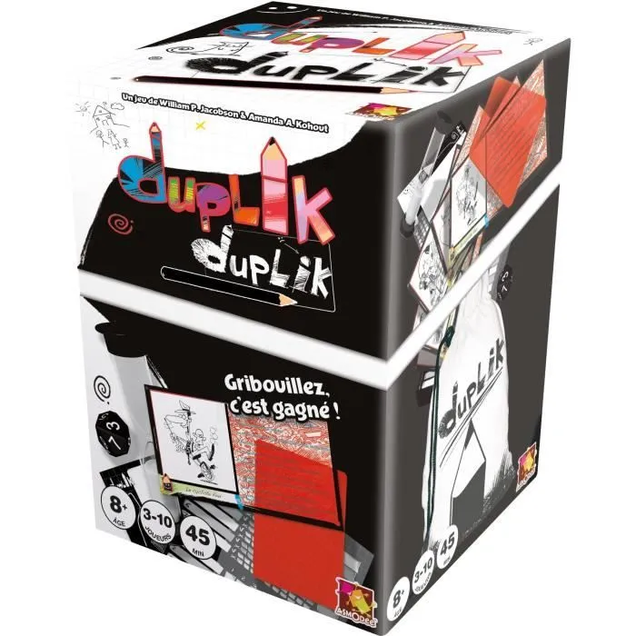 Asmodee | Duplik | Jeu de société | À partir de 8 ans | 3 à 10 joueurs | 45 minutes-0