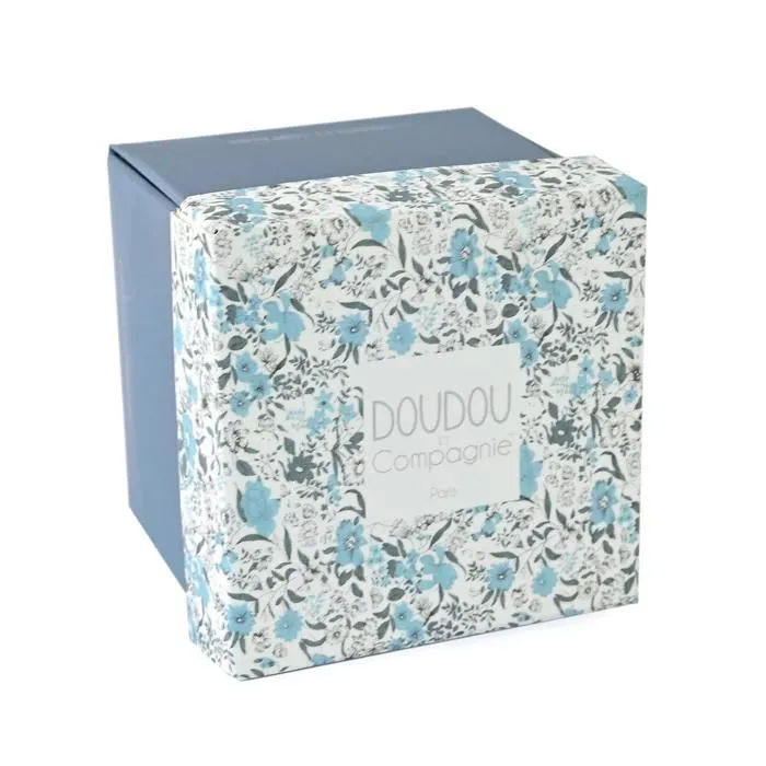 Ensemble doudou avec pantin Ours Doudou & compagnie Boh'Aime 12 cm-2