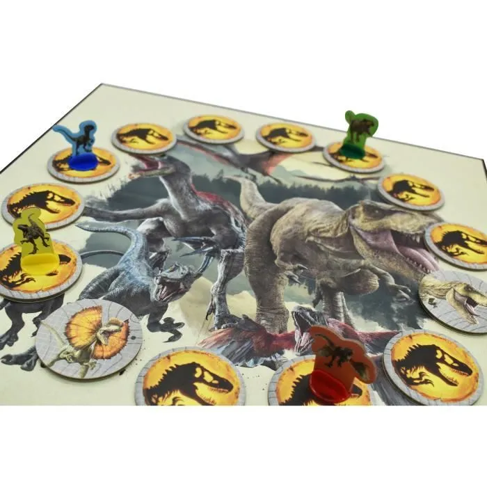 Jeu de Plateau - CARTAMUNDI - Jurassic World : Dominion - Chasse aux Dinos - 40 min - 6 ans-3