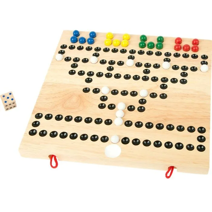 Jeu de société - Malefitz - Barricade en bois - Pour enfants de 8 ans et plus - Jeu de dés-1