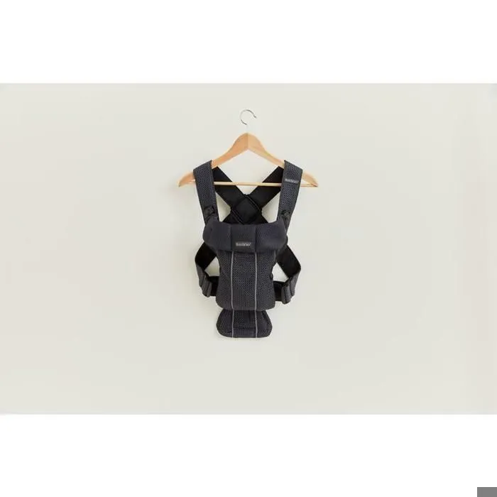 Porte-bébé Mini - BABYBJORN - 3D Mesh - Anthracite - Physiologique - Mixte-2