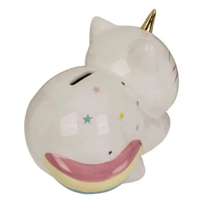 Tirelire - OOTB - Licorne Chat - Céramique - 17 x 12 cm - Mixte - Enfant-1