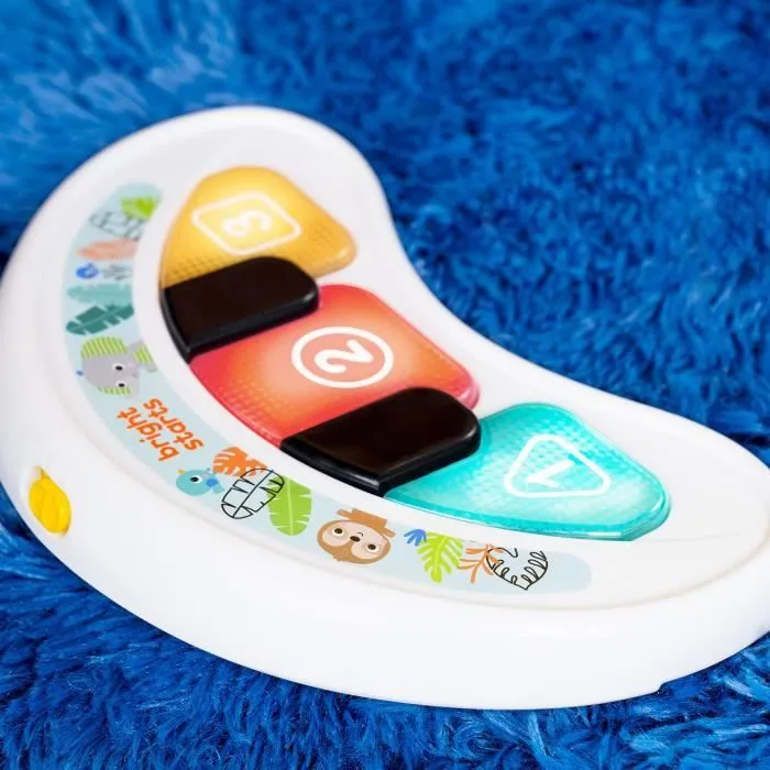 BRIGHT STARTS Trotteur et centre d'activités 2 en 1 - Animaux de la Jungle, Musique et Lumières, Jouets interactifs-5