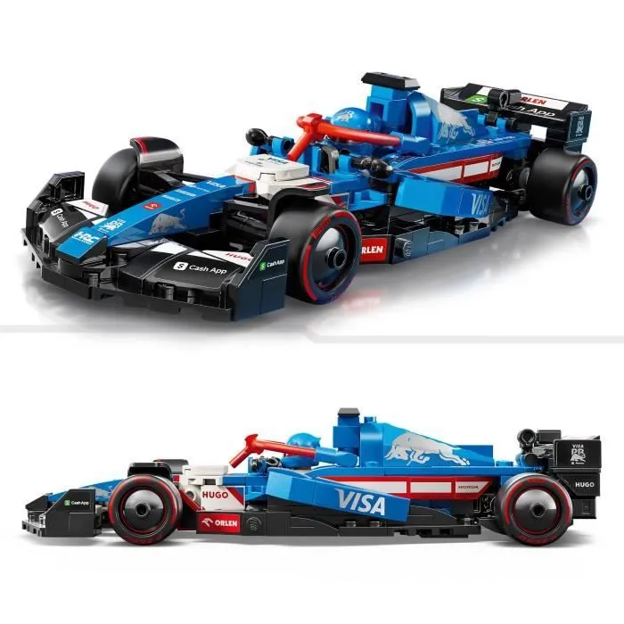 LEGO Speed Champions 77246 Voiture F1 Visa Cash App RB VCARB 01 - Idée cadeau pour adulte-2