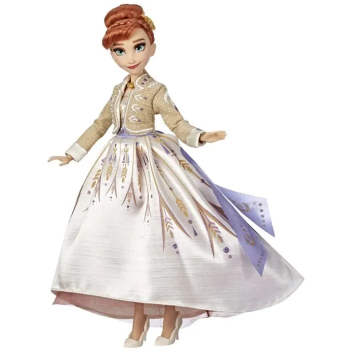 Poupée - Hasbro - E6845ES0 - Anna - 9 points de mouvement - Accessoires de mode inclus-0