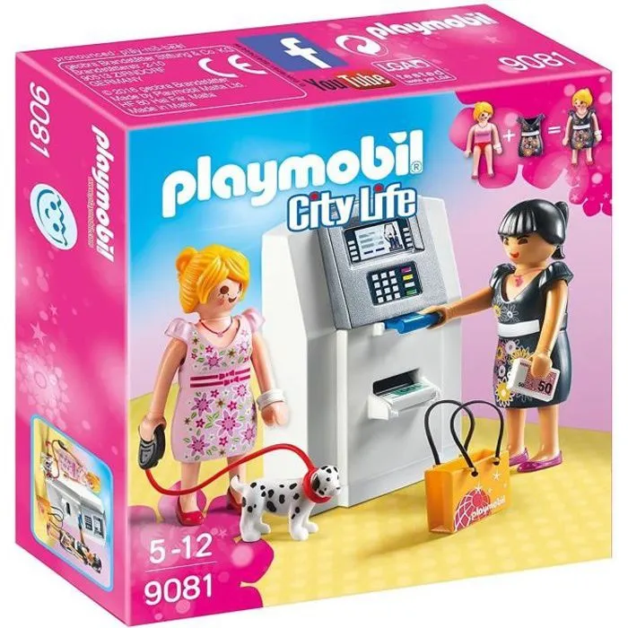 PLAYMOBIL 9081 - City Life - Distributeur Automatique-0