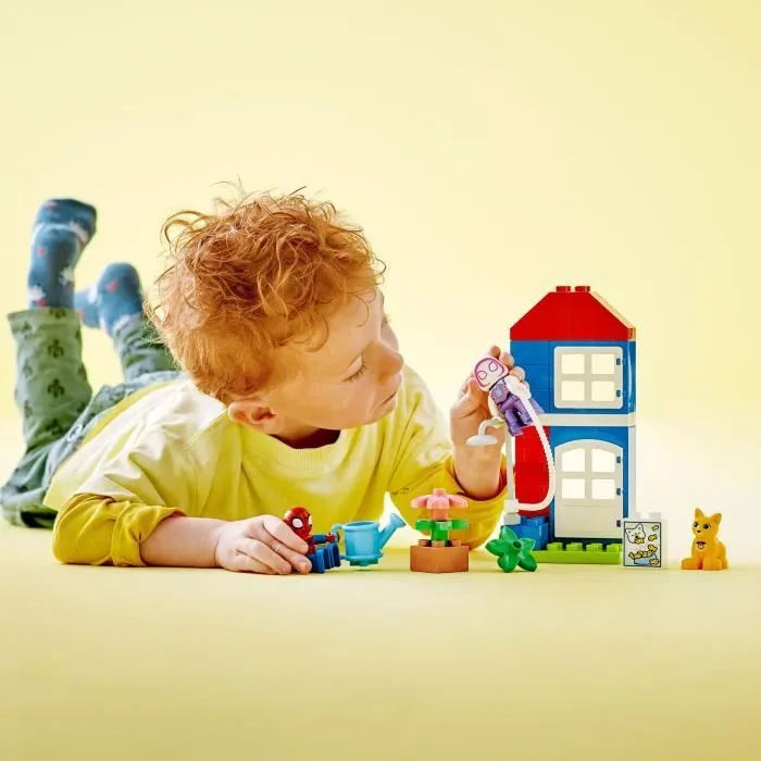 LEGO DUPLO Marvel 10995 La Maison de Spider-Man, Jouet Enfants 2 Ans, Spidey et ses Amis-5