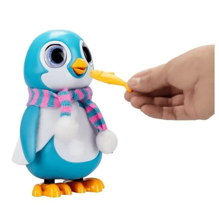 Pingouin interactif bleu - SILVERLIT - RESCUE PENGUIN - 20 émotions - Pack unboxing inclus-6