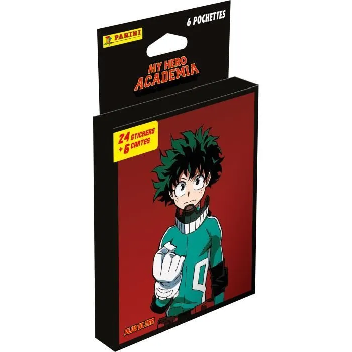 Blister 6 pochettes - PANINI - My Hero Academia - Stickers et cartes-0