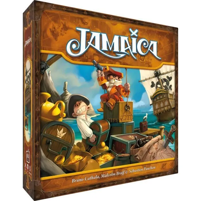 Jamaïca - ASMODEE - Édition 2021 - Jeu de plateau familial - 2 à 6 joueurs - 45 min-0