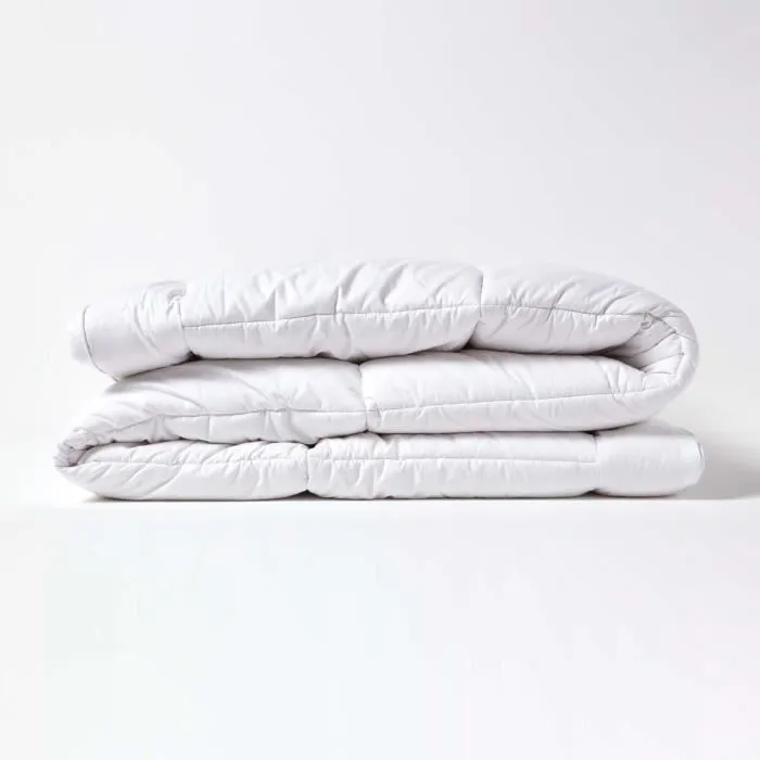 Surmatelas - Homescapes - 140 x 190 cm - Soie de Mûriers - Hypoallergénique - Thermorégulateur-3