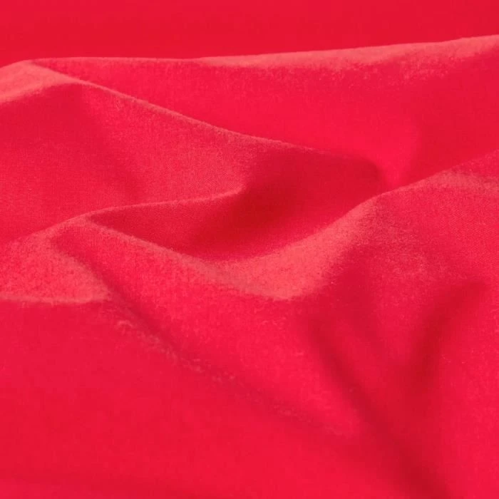 Parure de lit Rouge 100% coton Egyptien 200 Fils 150 x 200 cm-1