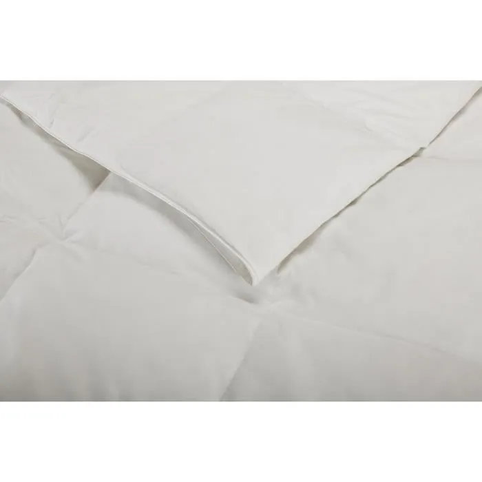 Pikolin Home - Couette naturelle en plumes d'oies 92%, housse en 100% coton percale, 250g/m². 220x240cm-Lit 150/160.-3