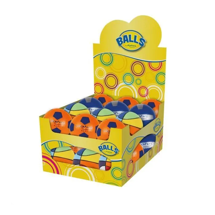 Balle en mousse - Non spécifié - 10 cm - Multicolore - Utilisation intérieure - Pour adultes et enfants-0