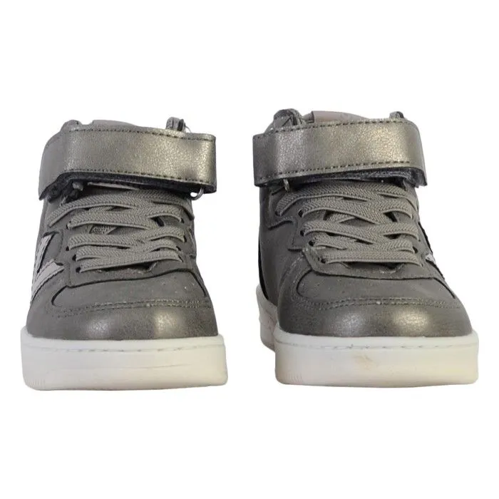 Basket Montante Enfant Victoria metal - argenté - Scratch - VICTORIA - Plat-4