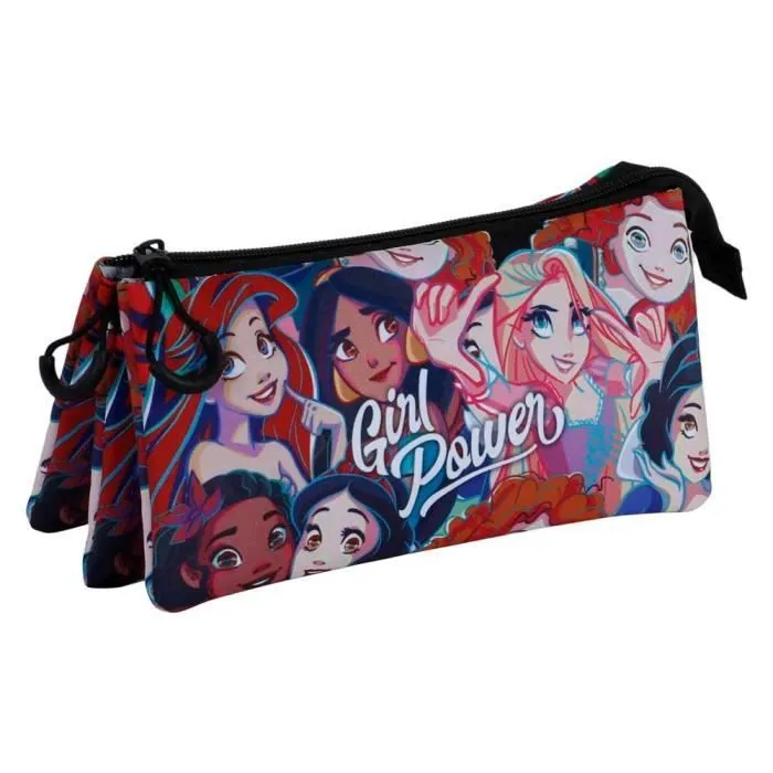 Trousse Triple FAN 2.0 - Princesses Disney Girl Power - Multicolore-2