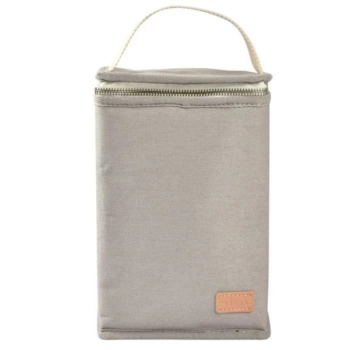BEABA, Pochette repas bébé, isotherme, gris perle-4
