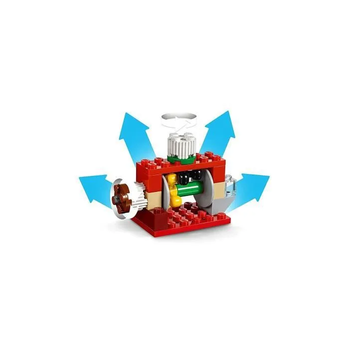 LEGO® Classic - Jeu de construction - 10712 - La boîte de briques et d'engrenages LEGO-2