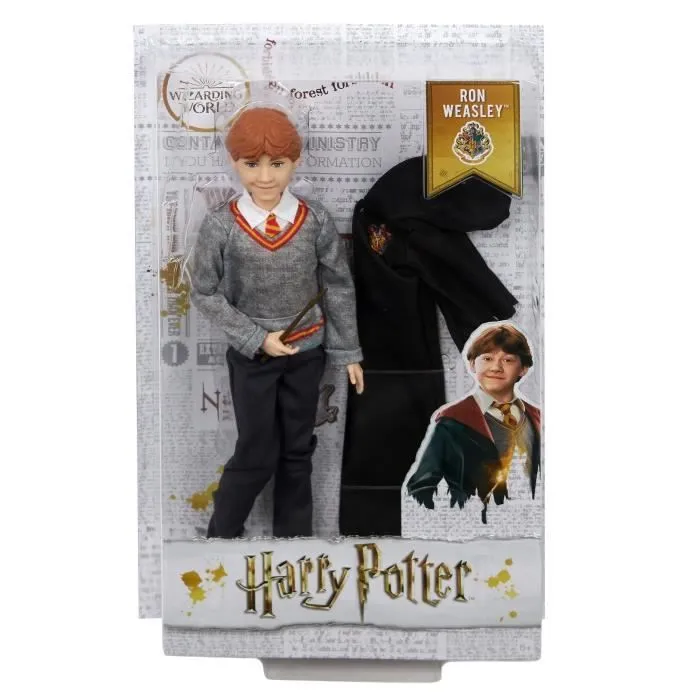 Harry Potter - Poupée Ron Weasley - Poupée Figurine - 6 ans et + FYM52-3