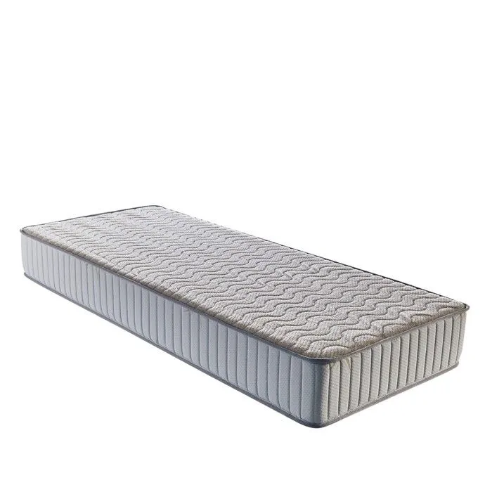 Lot de 2 Matelas 80x200 cm Mousse Poli Lattex Indformable - 23 CM Soutien Ferme 2 Oreillers Mmoire 2 Protges Matelas-1