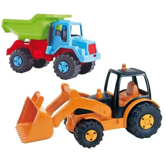 Camion à benne avec pelle mécanique 57 cm                                             ALPEXE-740-0