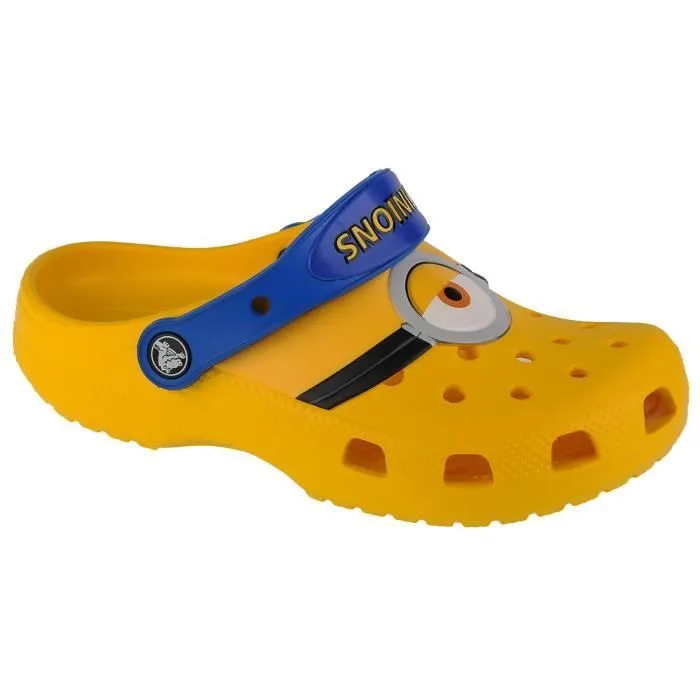 Chaussons Crocs Fun Lab Classic I AM Minions pour garçon - Jaune-0