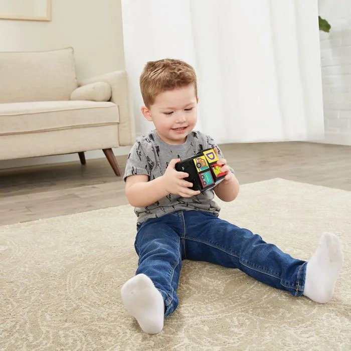 Casse-tete Vtech - 3480-558422 - Cube Magique pour Enfant Tourne et apprends,-2