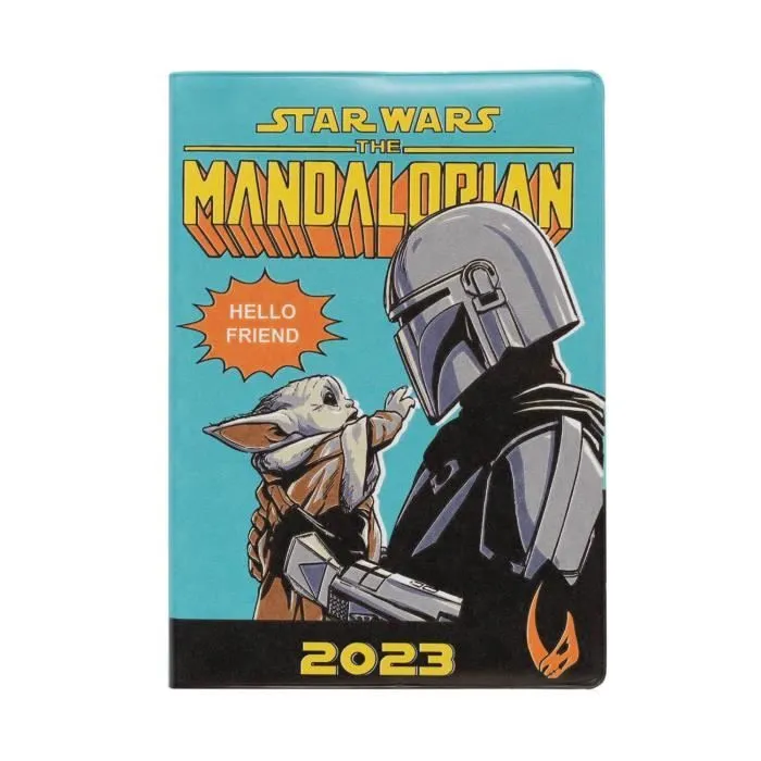 Agenda - The Mandalorian - Annuel 2023 - A6 - Couverture souple - Ruban signet-0