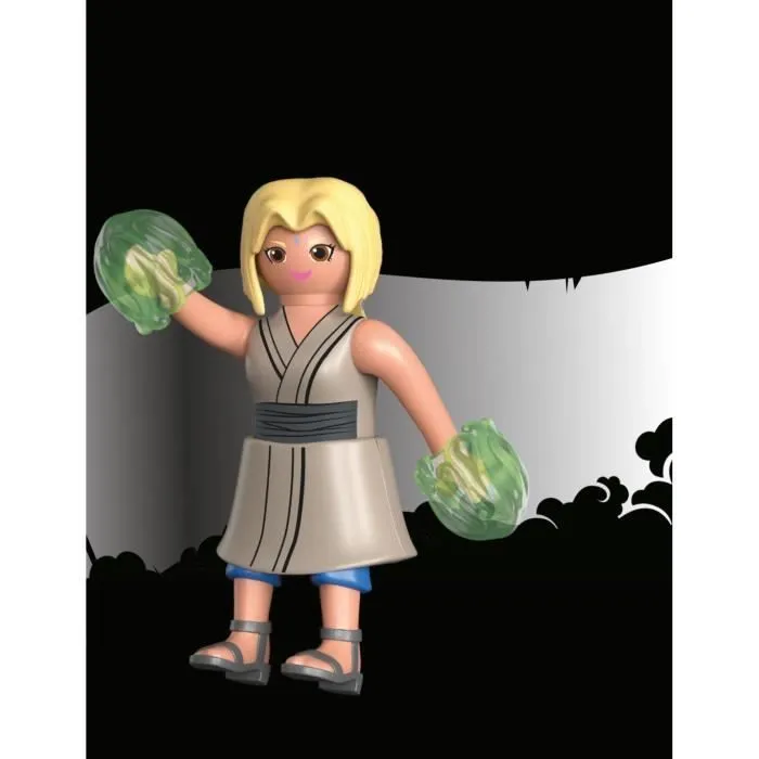 Figurine PLAYMOBIL Tsunade - Naruto Shippuden - Blanc - 6 pièces - A partir de 5 ans-1