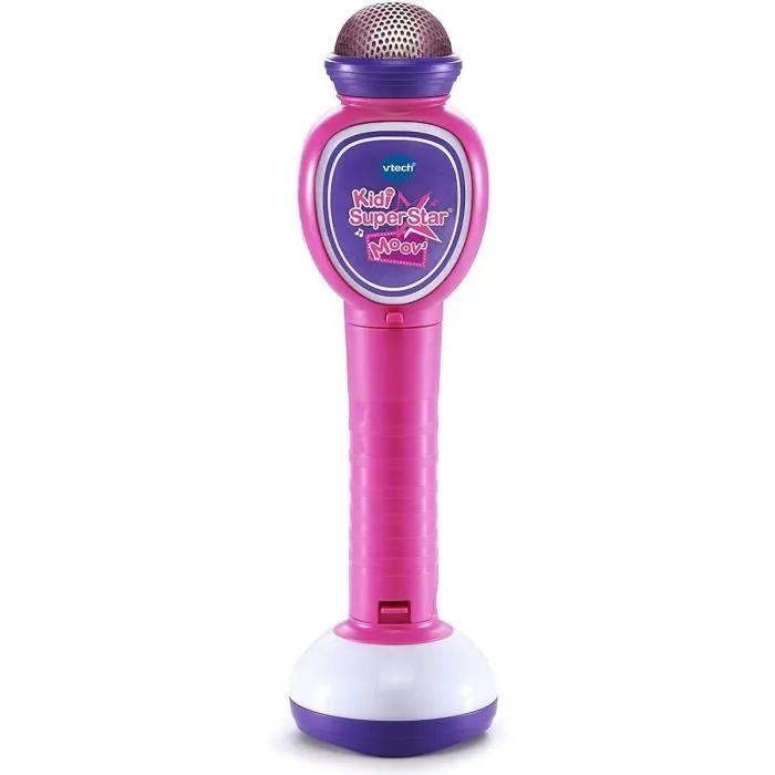 Jouet pour karaoké - VTech - Kidi Super Star Moov - Multicolore - 4 jeux intégrés - 4 modes de voix-0