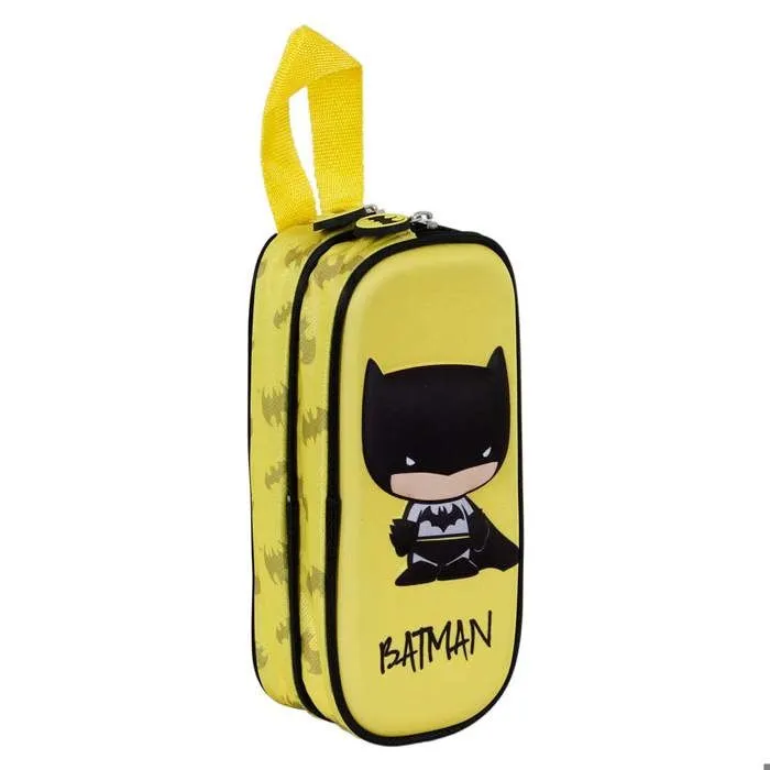 Trousse à crayons - DC Comics - Batman Bobblehead - Jaune - Taille Unique - Zippée-2