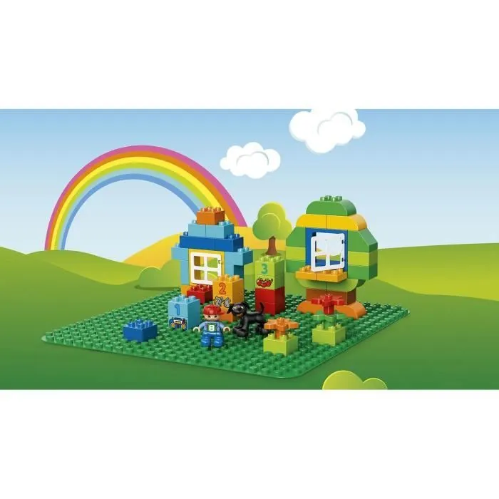LEGO® DUPLO® 2304 Plaque de base LEGO® DUPLO® verte - Jeu de Construction-1