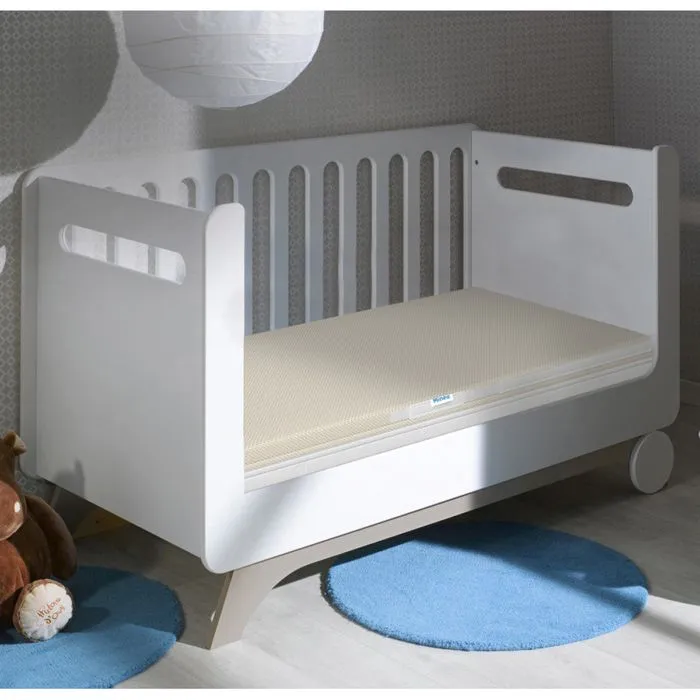 Matelas bébé Minea Blanc 60x120 cm-2