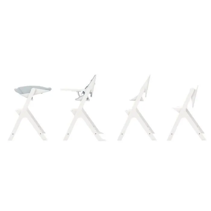 MAXI COSI Nesta Chaise haute bois évolutive, De la naissance à 99 ans, White-1