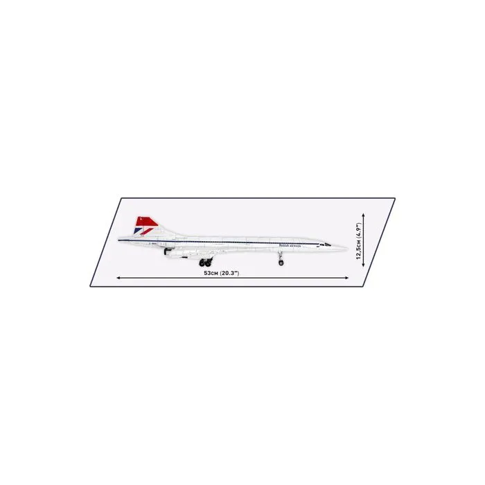 Jeux de construction - Concorde Concorde - 455 pièces Cobi-3