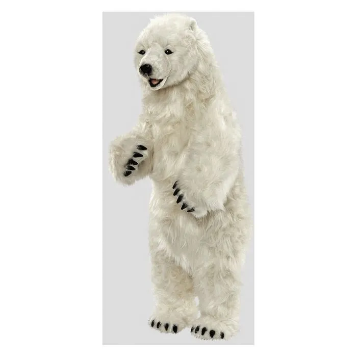 Peluche - Plush - Ourson polaire - 100 cm - Multicolore - Pour enfants à partir de 3 ans-1