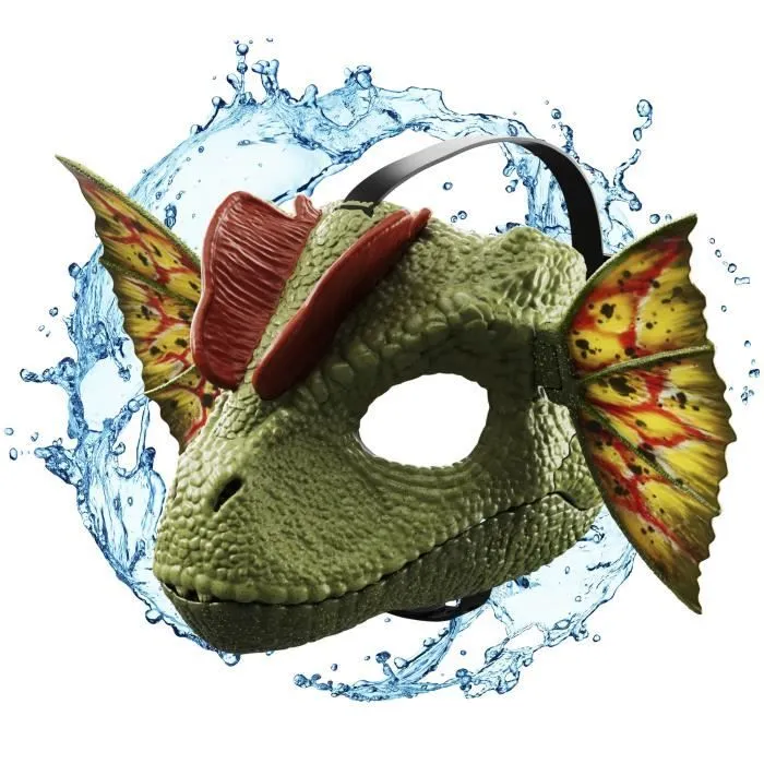 JURASSIC WORLD masque Dilophosaurus Lanceur De Venin HXF55-7
