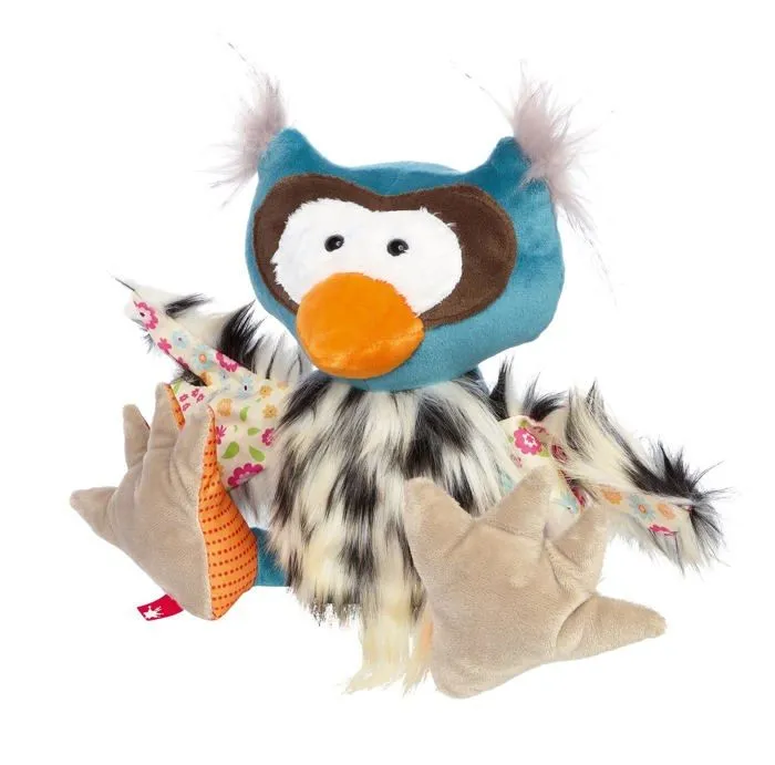 Peluche Sigikid - 42854 - Chouette Patchwork Sweety-0
