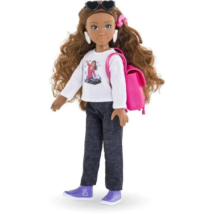 Coffret Melody Shopping COROLLE GIRLS - poupée mannequin - 6 accessoires - 28 cm - dès 4 ans