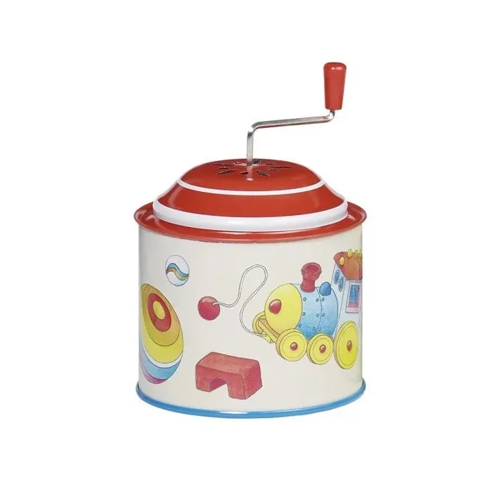 Moulin à musique - Cause - Métal - 11 cm - 7,5 cm - A partir de 2 ans-2