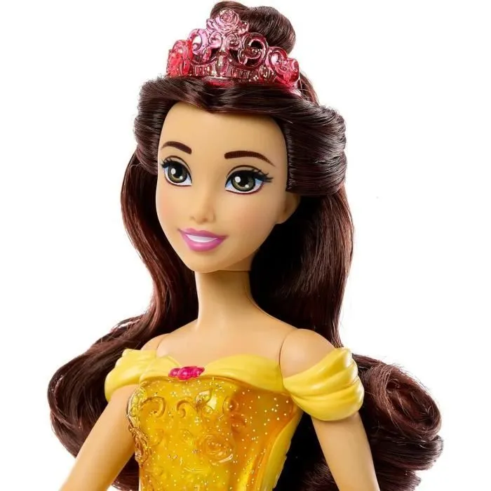 Belle Poupée 29 cm, Mattel Poupée Disney Princesses habillage et accessoires HLW11-2
