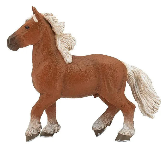 Papo - Figurine Cheval comtois-0