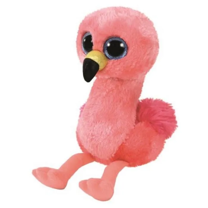 Peluche - TY - Gilda Le Flamant Rose - Rose - 15 cm - Plush-0