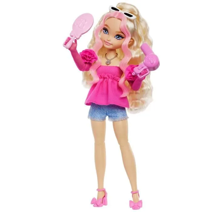 BARBIE équipe de Rêve « Malibu »-Poupée et 8 accessoires - Barbie - HYC21-4