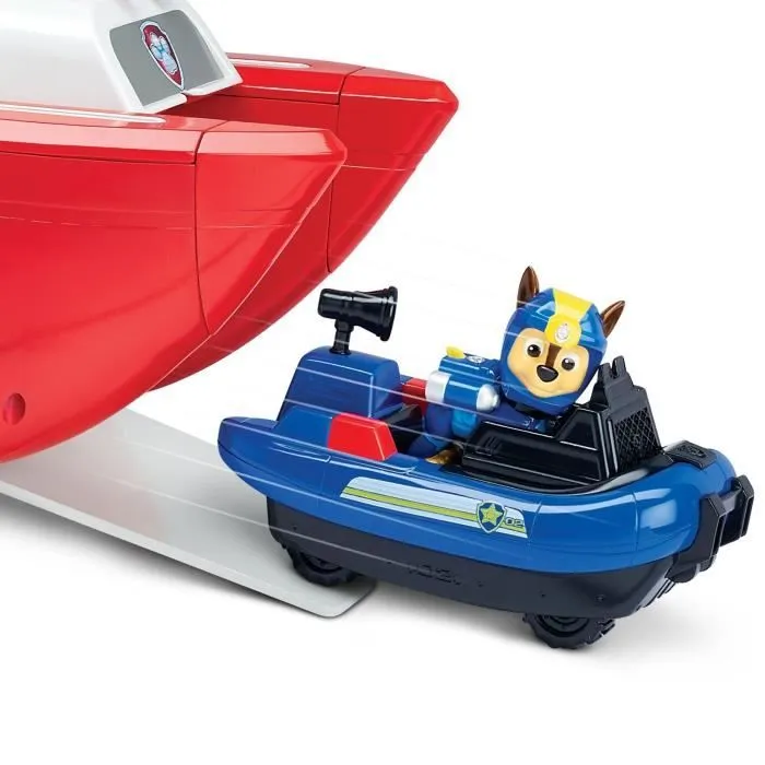 Bateau Sea Patroller - Pat' Patrouille - Véhicule de sauvetage avec effets sonores et lumineux-7