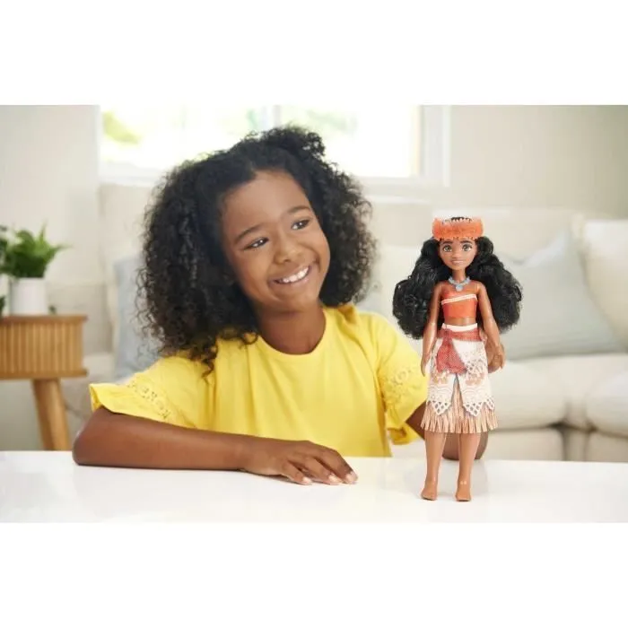 Vaiana Poupée 29 cm, Mattel Poupée Disney Princesses habillage et accessoires HPG68-1