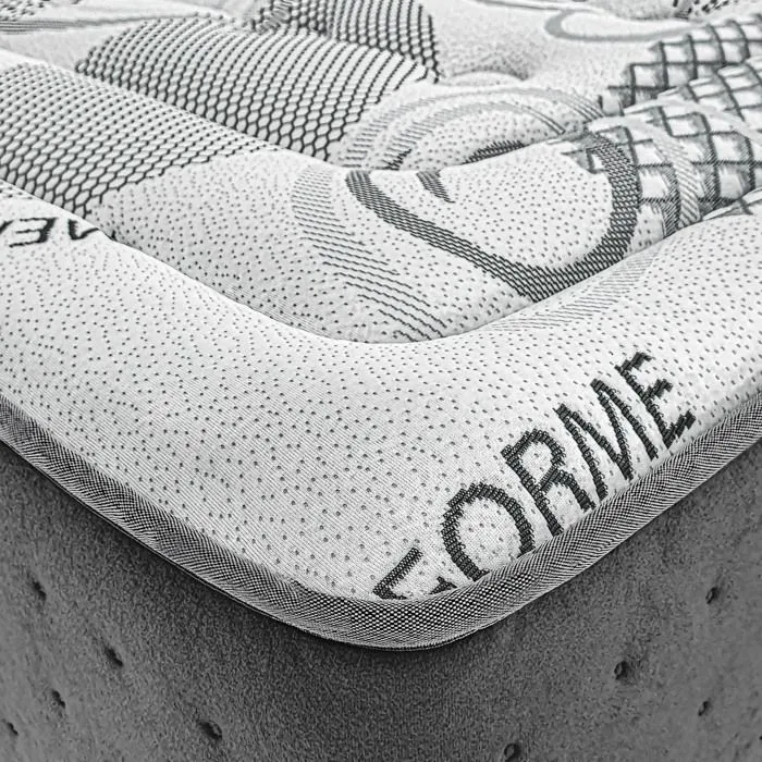 Matelas 140x200 cm, BestPoket, 26cm, ressorts ensachés, mousse mémoire de forme, indépendance du couchage, face été/hiver-3