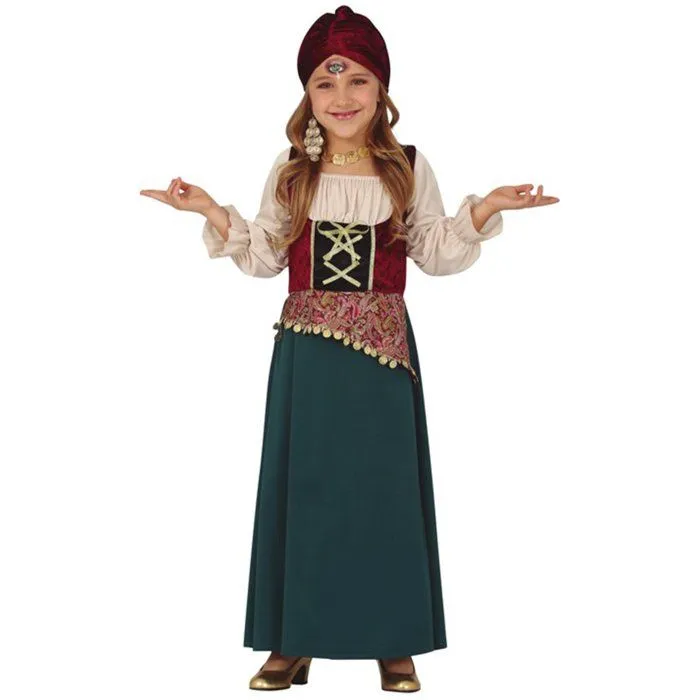 DÉGUISEMENT VOYANTE FILLE - ESPAGNE ET GYPSY-0