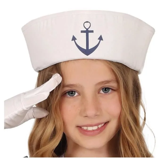 Guirca Déguisement marin bleu foncé fille (7-9 ans)-3
